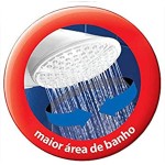 Ducha Top Jet Eletrônico 220V 6800W, Lorenzetti, Ducha Top Jet Eletrônico 220V 6800W Branco Lorenzett 7541511, Branco, Pequeno - Imagem 5