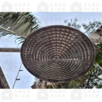 Ducha Cascata Chuveiro Piscina Chuveirão Alumínio 10 Pol - Imagem 2