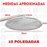 Ducha Cascata Chuveiro Piscina Chuveirão Alumínio 10 Pol - Imagem 3