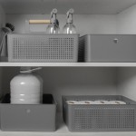 Ou Cesto Organizador Multiuso12L Bege Linha Flow - Imagem 3