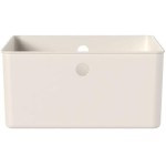 Ou Cesto Organizador Multiuso12L Bege Linha Flow - Imagem 5