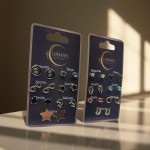 Kit Semaninha com 7 Pares de Brincos Sortidos Banhados A Ouro | Design Delicado para Cada Dia da Semana - Lunnanel Semijoias - Imagem 7