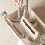 Ou Organizador Multiuso 8L Bege Linha Flow - Imagem 5