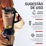 DUX HUMAN HEALTH Fresh Whey Protein 900g Chocolate e Avelã – Nutrição Prática para Receitas e Shakes - Imagem 4