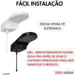Resistência para Chuveiro Compatível Ducha Hydra Fit Eletrônica 6800w 220v, 32A - Imagem 5