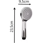 Ducha Manual Luxo C/Desviador E Mangueira Flexivel - Imagem 2