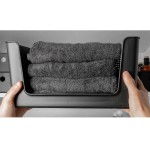 Ou Cesto Organizador Multiuso com abertura frontal 16L Bege Linha Flow - Imagem 3