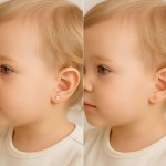 Kit Brinco infantil Pérola e Bolinha Tarraxa Baby Banhado A ouro 18k Antialergico - Imagem 5