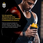 Whey Protein Concentrado 1Kg - Chocolate Belga - 100% Puro Importado - Soldiers Nutrition - Imagem 6