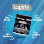 Máscara Capilar Matizadora Black Platinum Toplife Profissional 500g - Imagem 2