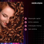 Keraton, Máscara matizadora hidratante, Trata e colore, Para cabelo castanho claro, louro, acobreado e ruivo, Shine Mask, 250g, Cobre - Imagem 5