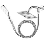 Docol Ducha Quadrada de Parede Cromada DocolSlim Com Chuveirinho - Imagem 2