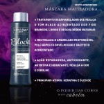 Máscara Matizadora Preta Black Efeito Acizentado Veggue Profissional 500ml - Imagem 2