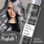 Máscara Matizadora Preta Black Efeito Acizentado Veggue Profissional 500ml - Imagem 3