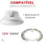 Resistência para Chuveiro Lorenzetti Bella Ducha 4T e Ducha Fashion 4T, 127V, 5500W, Encaixe Fixo, Ligas Metálicas - Imagem 3
