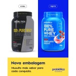 100% Pure Whey Zero Lactose (900G) - Morango, Probiótica - Imagem 3