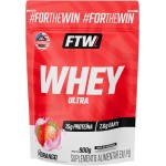 FTW Whey Ultra Protein com Proteína Concentrada WPC, Suplemento Alimentar em Pó com 15g de Proteína por Porção, Rico em Aminoácidos Essenciais, Sem Glúten – Refil 900g (900g, Morango) - Imagem 6