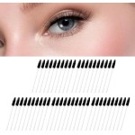 Escova de Cílios de Enxerto, 50pcs Sem Irritação Escovas de Sobrancelha Leve (#2) - Imagem 3