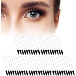 Escova de Cílios de Enxerto, 50pcs Sem Irritação Escovas de Sobrancelha Leve (#2) - Imagem 8