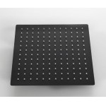 Chuveiro Ducha Com Desviador Preto Quadrado 20x20 A Gás Solar Chuveirinho Fosco Black - Imagem 5