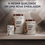 Fresh Whey Protein - Chocolate e Avelã Sachê 31g - 20g de Proteínas por Porção - Suplementos Naturais, Suplementação Treino Academia, Ganho Muscular Hipertrofia - DUX HUMAN HEALTH - Imagem 6