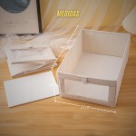 Caixa Organizadora 18L Dobrável com Visor Transparente | Cesto Multiuso para Closet, Armário, Lavanderia e Quarto (3) - Imagem 5