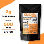 Glicina em pó 4well 1kg Sem sabor - Imagem 5