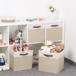 Caixa Organizadora Premium em Linho – Dobrável, Estruturada e Elegante (30x30x30cm)- Bege - Imagem 5