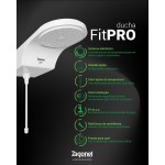ZAGONEL Ducha Eletrônica Fit, 6800W, 220V, Branco, Sistema Eletrônico com Ajuste de Temperatura - Imagem 3