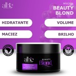 KIT ALHE Beauty Blond – Shampoo e Máscara Matizadora com Óleo de Semente de Uva para Cabelos Loiros, Descoloridos ou Grisalhos: Hidratação, Brilho e Matização Inteligente - Imagem 4