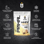 Whey Protein Primal 1Kg - Importado - Soldiers Nutrition Sabor:Baunilha - Imagem 5
