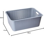 Ou Cesta de Roupas Maxi 40L Chumbo Linha Cestas Organizadoras - Imagem 4