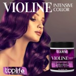 Matizador e Tonalizante Roxo/Violine, Toplife, 500gr - Imagem 2