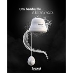 Ducha Eletrônica Zagonel Master Banho 5500W 127V Branco Solução Completa - Imagem 2