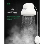Ducha Eletrônica Master Banho 7500W 220V Branco Solução Completa - Imagem 4