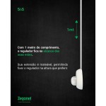 Ducha Eletrônica Master Banho 7500W 220V Branco Solução Completa - Imagem 6