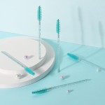 Tbestmax 300 varinhas de rímel descartáveis para escova de cílios para sobrancelha/extensão de cílios azul - Imagem 4