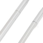 2 Peças Escova de Sobrancelha Dupla Prateada, Cabelo Macio, Maquiagem Espiral, Escova de Cílios, Ferramenta Cosmética - Imagem 8
