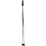 2 peças de escova de sobrancelha dupla prateada, cabelo macio, maquiagem espiral, escova de cílios, ferramenta cosmética - Imagem 3