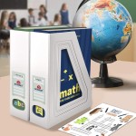 Acrimet Porta Revistas Classic Line – Organizador para Estantes, Armários e Prateleiras, Cor Branco, 2 Peças, 277.BO - Imagem 7