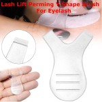10 pincéis de plástico transparente para cílios, escova reutilizável em forma de Y com 2 cabeças de diferença para cílios permanentes acessórios de maquiagem - Imagem 4