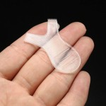 10 pincéis de plástico transparente para cílios, escova reutilizável em forma de Y com 2 cabeças de diferença para cílios permanentes acessórios de maquiagem - Imagem 7