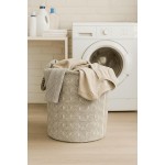 Cesto Organizador Roupa Suja Dobrável Multiuso 55L Folhas (Folhagem) - Imagem 9