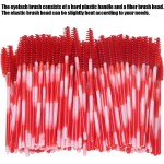 Escova de cílios, acessório prático e seguro para maquiagem, para mulheres (vermelho grande) - Imagem 4