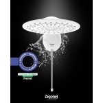 Zagonel Ducha Eletrônica Optima 5500W 127V Branco - Imagem 7
