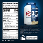 Elite 100% Whey Protein (2,3Kg) - Sabor Gourmet Vanilla, Dymatize Nutrition - Imagem 5