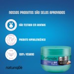 Naturiquè, Máscara Capilar, Para todos os tipos de cabelos, Matiza què platina, Neutraliza os tons amarelados e alaranjados dos cabelos loiros ou grisalhos, 300ml - Imagem 6