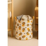 Cesto Organizador Roupa Suja Dobrável Multiuso 25L - Animais - Leões - Imagem 4