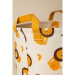 Cesto Organizador Roupa Suja Dobrável Multiuso 25L - Animais - Leões - Imagem 6