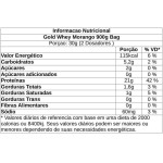 Gold Whey Morango 900g BAG - Imagem 2